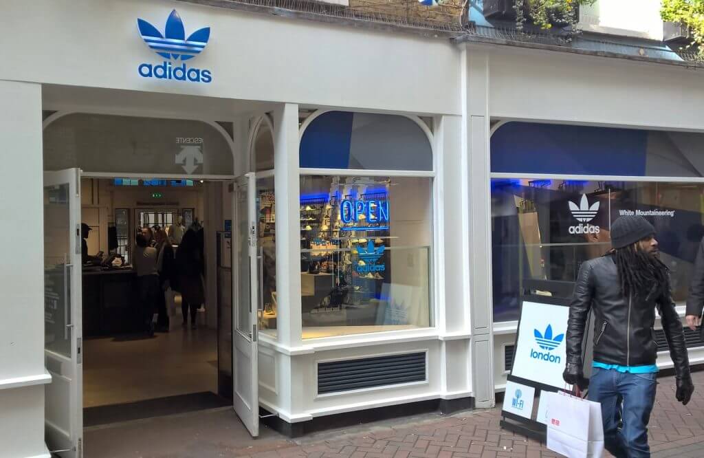 adidas factory outlet london